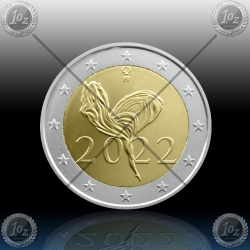 2 EVRO FINSKA 2022 "100 let BALETA" UNC